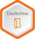 Icon DocArchive – modul pentru arhivarea electronică a documentelor în SCRIB Web EDP